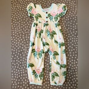 Sweet Honey floral romper